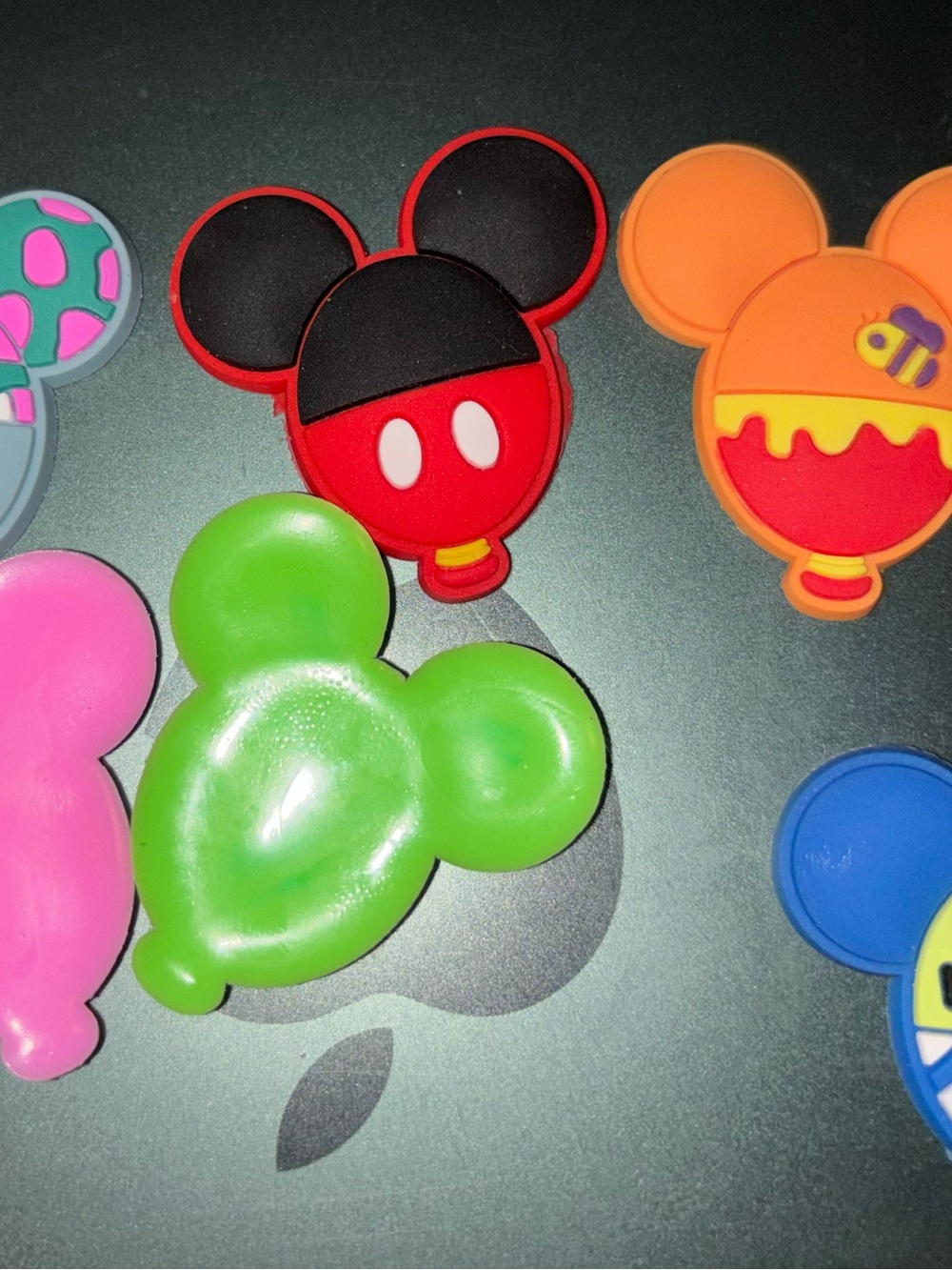 DISNEY Silicone Craft Pieces - Multi Color Set - Picture 2 of 5